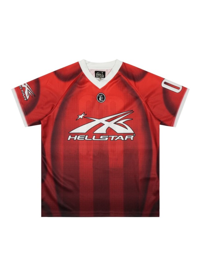 Red And Black No.00 Mesh Jersey Tee 29043143
