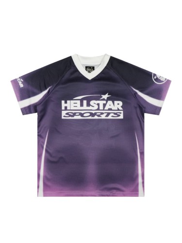 Purple And Black Skull Mesh Jersey Tee 29043145