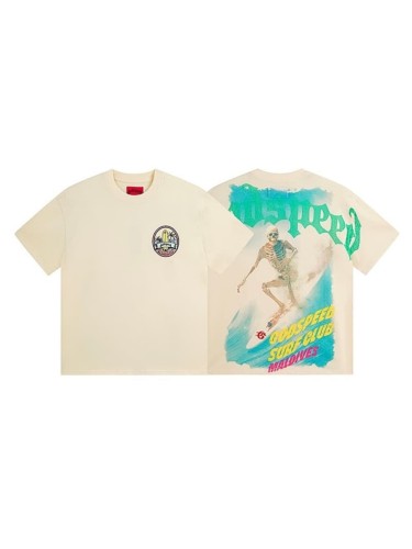 Skeleton Surf Club double-sided printed vintage short-sleeved T-shirt 29038273