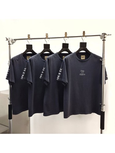 [Big & Tall for weights up to 220 lbs]1:1 quality version Gothic White Letter Print Tee 29045590