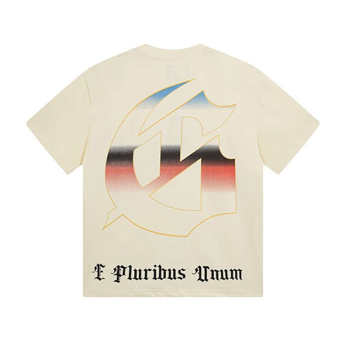 Miami F1 Racing Beige Double-sided Printed Short-sleeved T-shirt 29044616