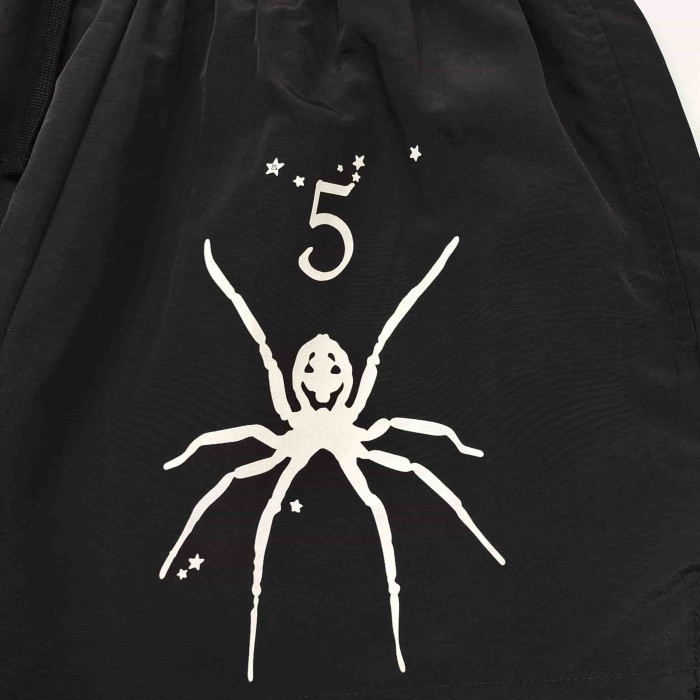 [Big & Tall for weights up to 220 lbs]1:1 quality version Spider Candlestick Print Nylon Shorts 29045596