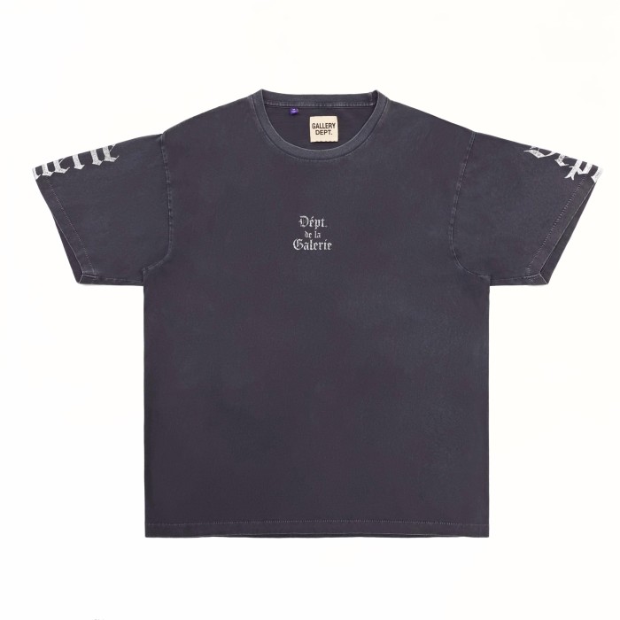 [Big & Tall for weights up to 220 lbs]1:1 quality version Gothic White Letter Print Tee 29045590