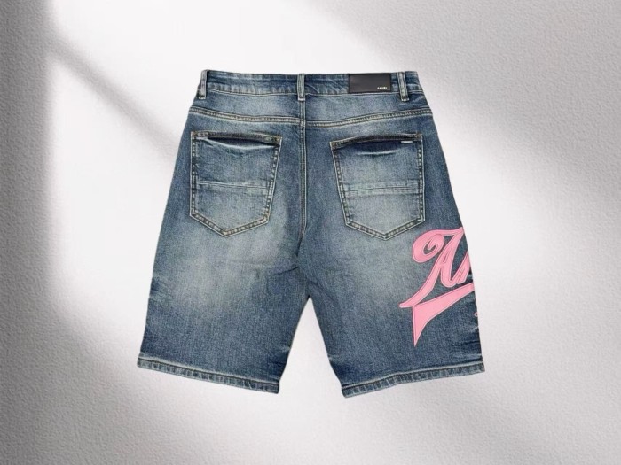 1:1 quality version Classic Logo Patch Denim Shorts 2 colors 29045799