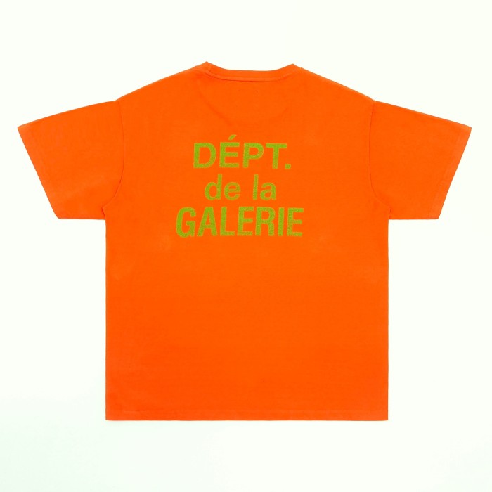 [Big & Tall for weights up to 220 lbs]1:1 quality version Green French Orange Print Tee 29045588