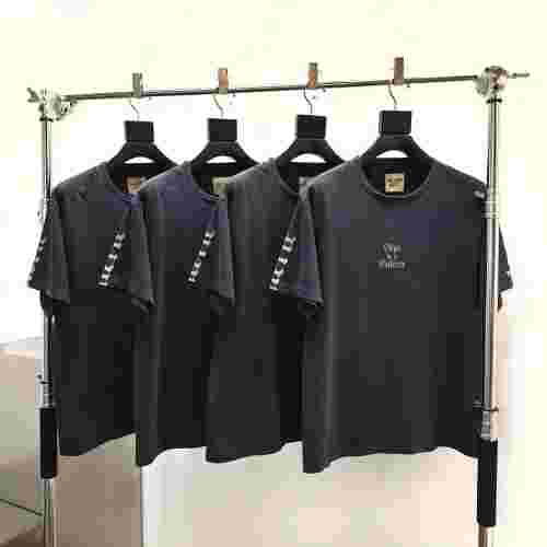 [Big & Tall for weights up to 220 lbs]1:1 quality version Gothic White Letter Print Tee 29045590