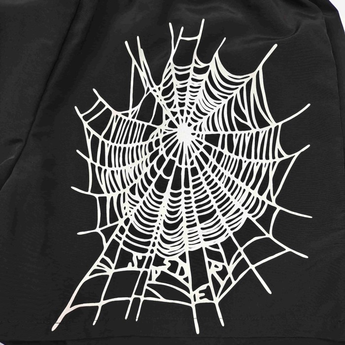 [Big & Tall for weights up to 220 lbs]1:1 quality version Spider Candlestick Print Nylon Shorts 29045596