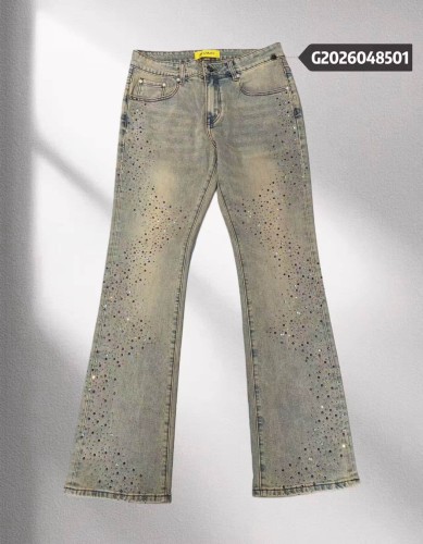 1:1 quality version Star River Rhinestone Vintage Flared Jeans 2 colors 29045805