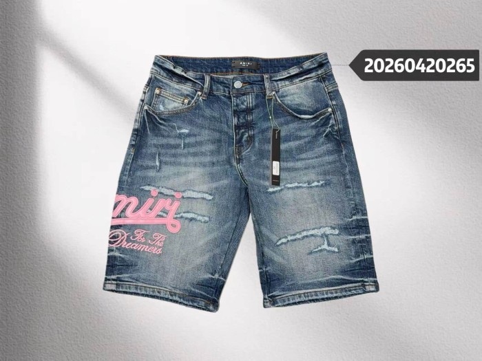 1:1 quality version Classic Logo Patch Denim Shorts 2 colors 29045799