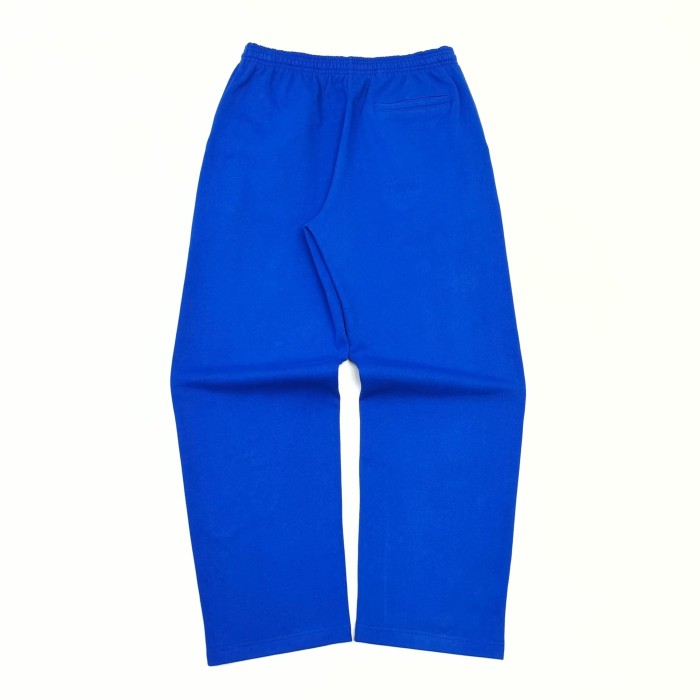 [Big & Tall for weights up to 220 lbs]1:1 quality version Rhinestone Blue Letter Royal Blue Print Hoodie & Pants Set 29045597