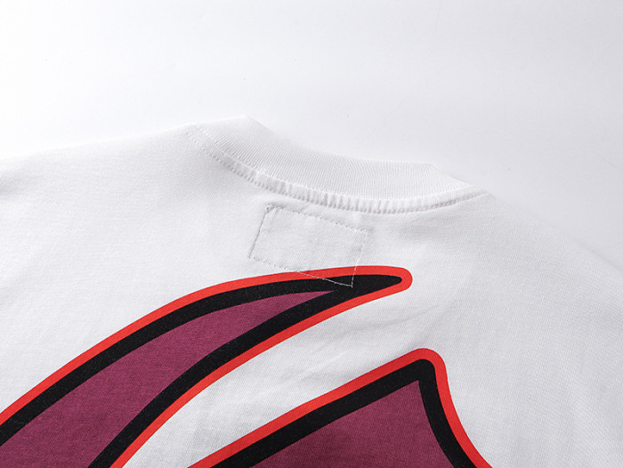 Rugby skull G-shaped logo white short-sleeved T-shirt 29045547