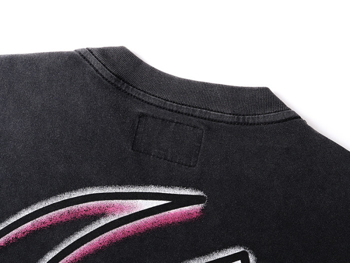 Flying saucer UFO black vintage short-sleeved T-shirt  29047327