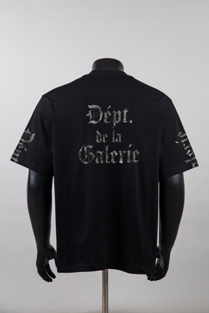 French Gothic Letter Print Tee 2 colors 29047346
