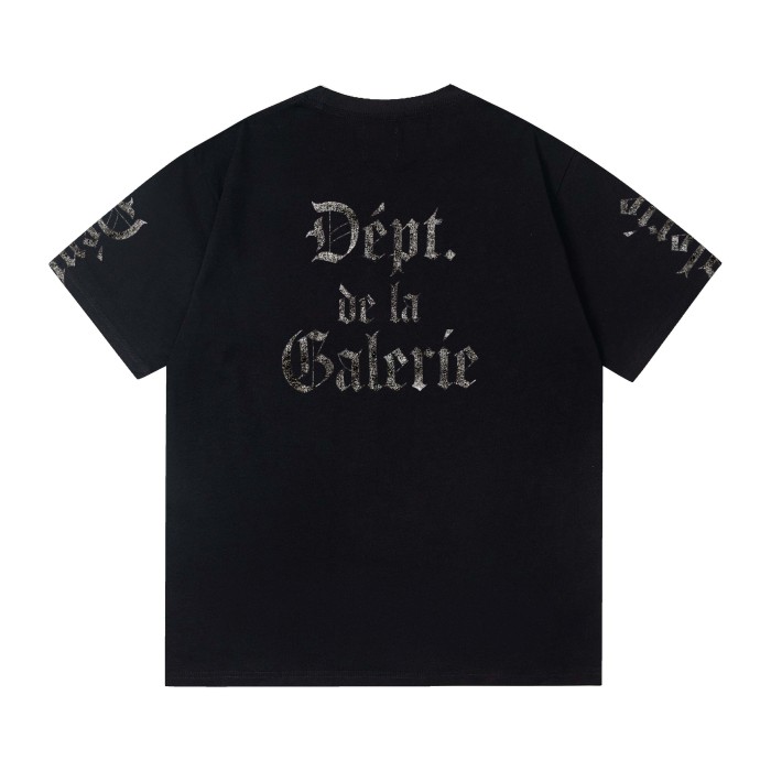 French Gothic Letter Print Tee 2 colors 29047346