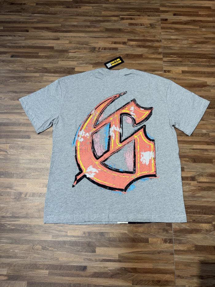 Miami sports car G logo gray short-sleeved T-shirt 29047413