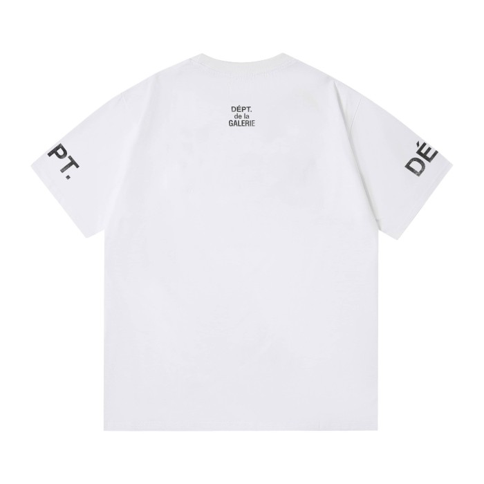 Sleeve French Letter Print Tee 2 colors 29047351