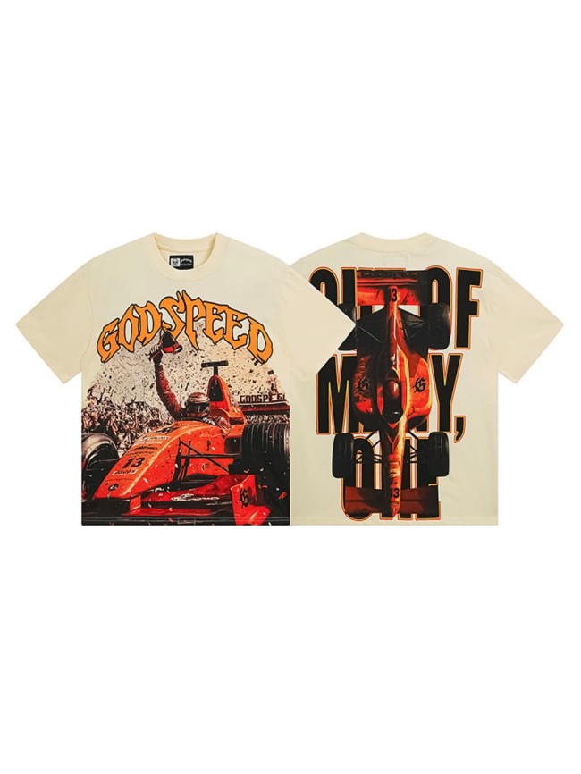 Retro racing champion print T-shirt 29046901