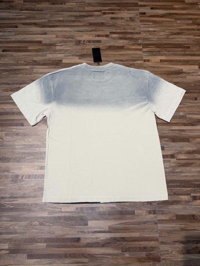 Reaper BMX  hot-fix rhinestone gradient vintage short-sleeved T-shirt 2 colors 29047399