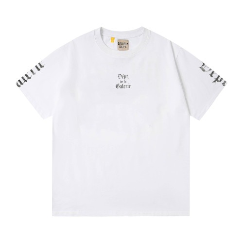 French Gothic Letter Print Tee 2 colors 29047346