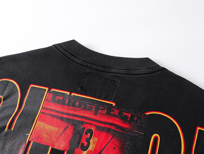 F1 racing champion vintage black short-sleeved T-shirt 29046889