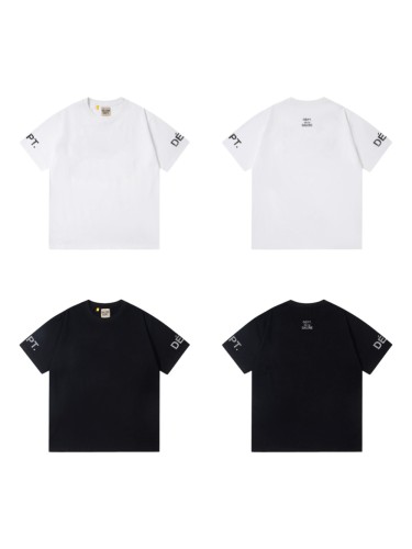 Sleeve French Letter Print Tee 2 colors 29047351