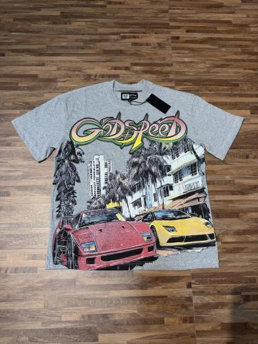 Miami sports car G logo gray short-sleeved T-shirt 29047413