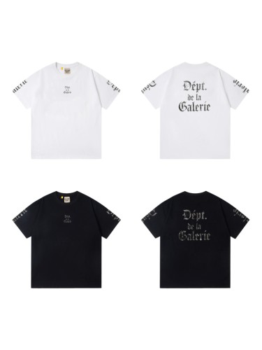 French Gothic Letter Print Tee 2 colors 29047346