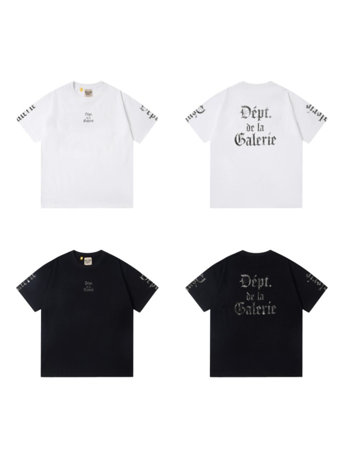 French Gothic Letter Print Tee 2 colors 29047346