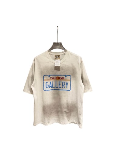 American California License Plate Print Washed Tee 29047342