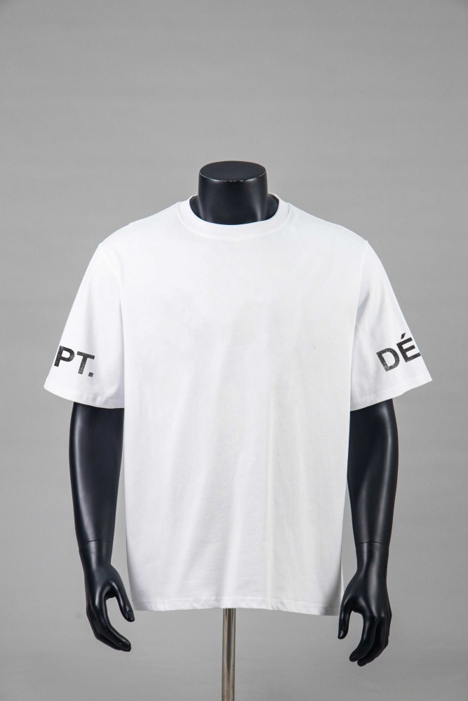 Sleeve French Letter Print Tee 2 colors 29047351
