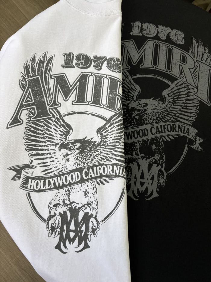 Hollywood Flying Eagle Print Tee 2 colors 29052576