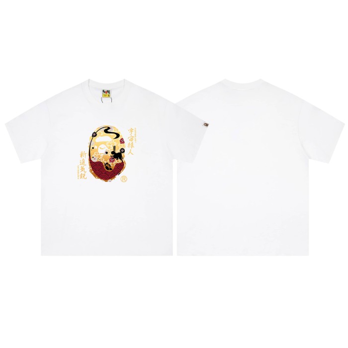 Universe Alien Print Short-Sleeve T-shirt2 colors 29052519