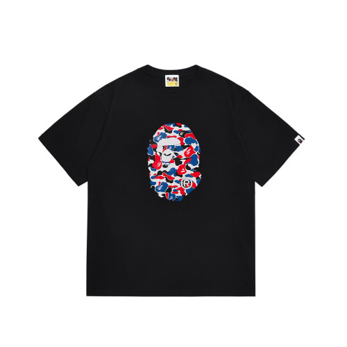 Red Blue White ABC Camo Ape Head Print T-Shirt 2 colors 29052458