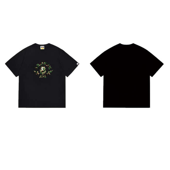 ABC Camo Ape Head College Logo Print T-Shirt 6 colors 29052493