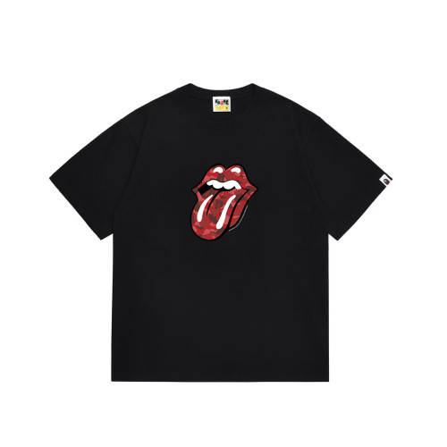 Rolling Stones Tongue Logo Red ABC Camo Print T-Shirt 2 colors 29052480