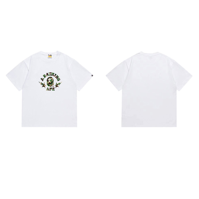 ABC Camo Ape Head College Logo Print T-Shirt 6 colors 29052493