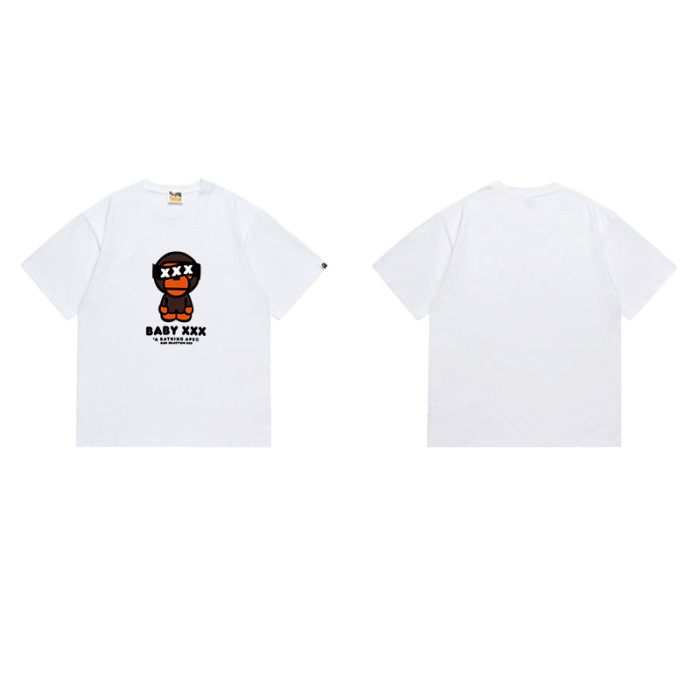 Cartoon Ape  BABY XXX  Print Urban Street T-Shirt 2 colors 29051627