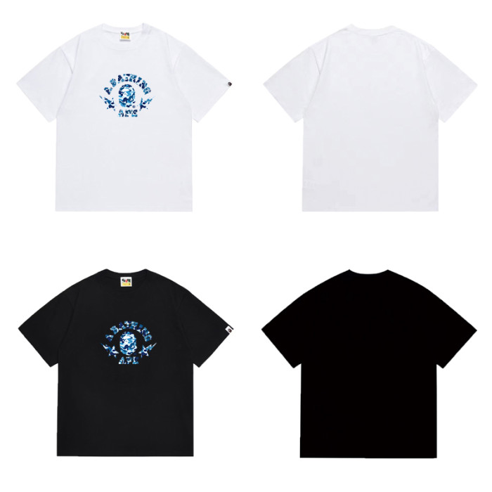 ABC Camo Ape Head College Logo Print T-Shirt 6 colors 29052493