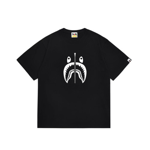 Minimalist White Shark Graphic T-Shirt 2 colors 29051342