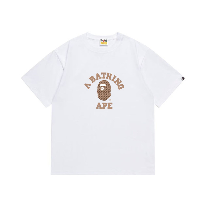 Monogram Ape Head College Logo Streetwear T-Shirt 2 colors 29051350