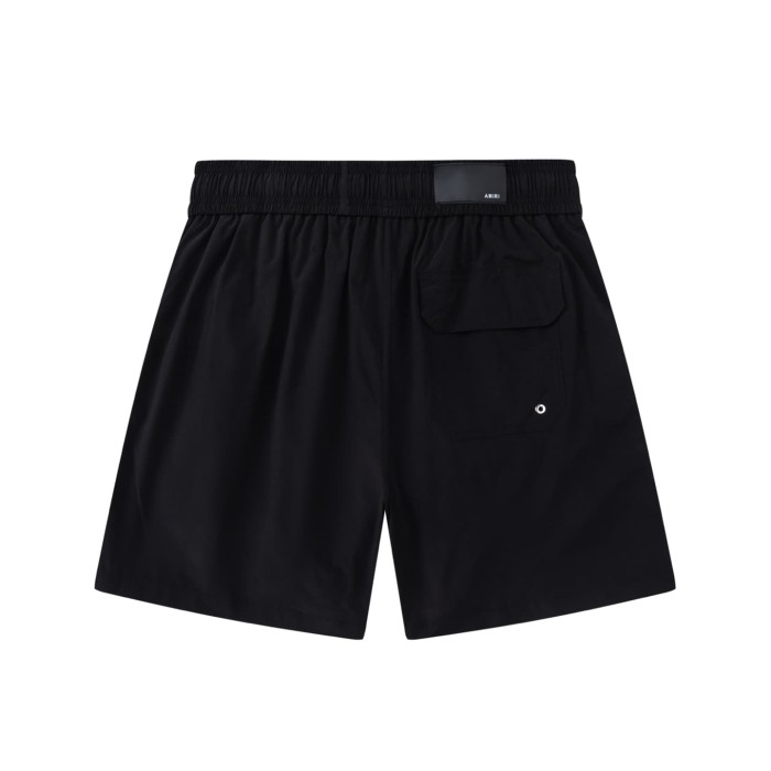 Hollywood Script Border Print Woven Shorts 29052427