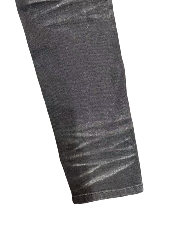 1:1 quality version Hollywood Blue Pink Script Letter Jeans 29052630