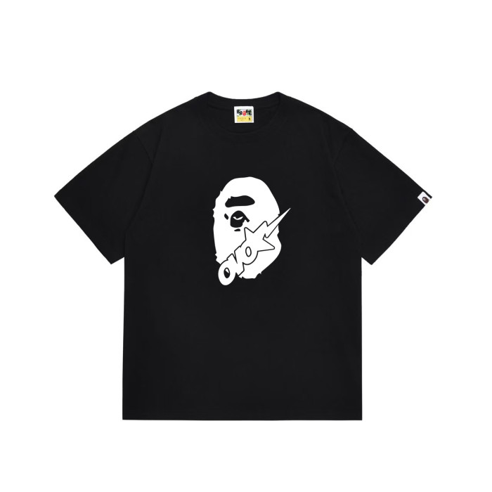 OVO Ape Head Owl Lightning Print T-Shirt 2 colors 29051414