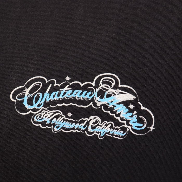 Chateau Script Manor Print Washed Tee 29052416