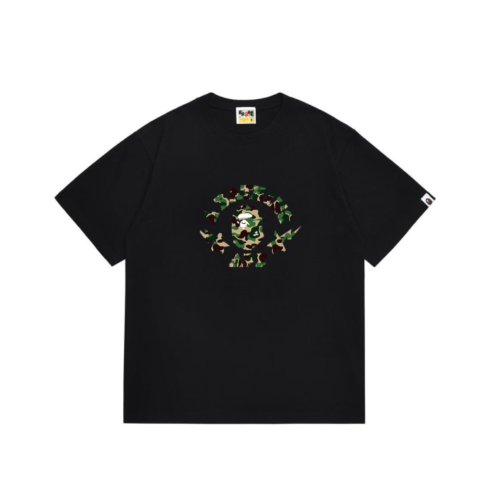 ABC Camo Ape Head College Logo Print T-Shirt 6 colors 29052493
