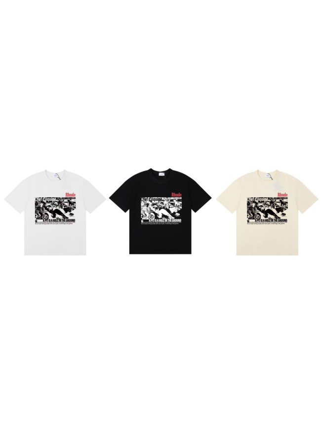 Retro Racing Pit Scene Print Tee 3 colors 29052371