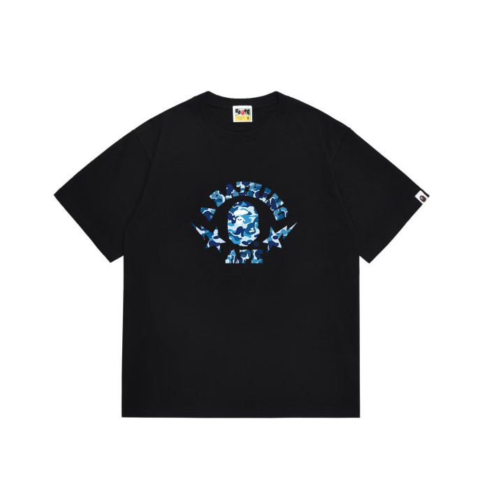 ABC Camo Ape Head College Logo Print T-Shirt 6 colors 29052493