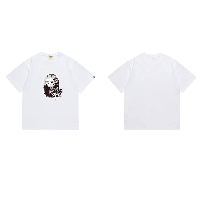 Graffiti Ape Head Logo Prin T-Shirt 2 colors 29051619
