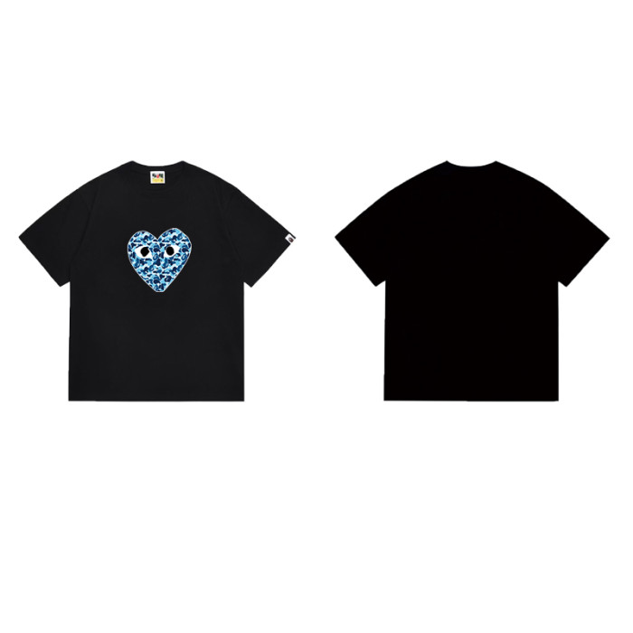 Sweet Cool Camo Heart Ape Head Print T-Shirt 6 colors 29052391
