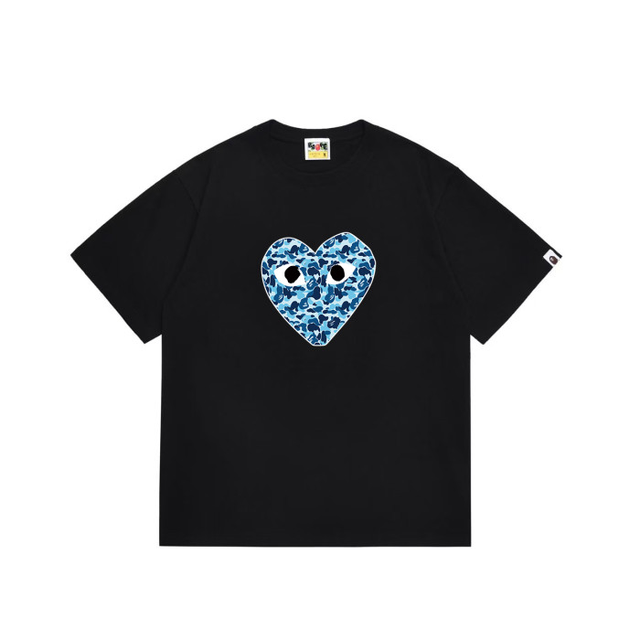 Sweet Cool Camo Heart Ape Head Print T-Shirt 6 colors 29052391